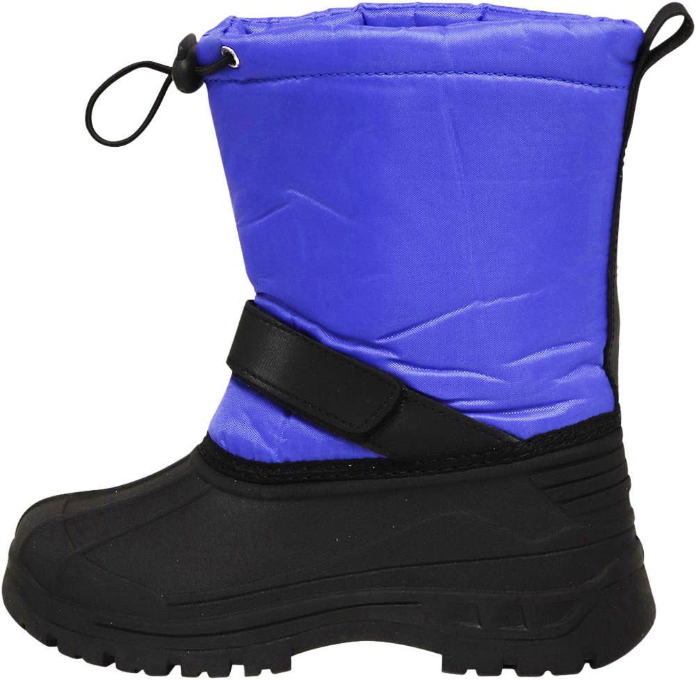 Norty Lightweight Fleece Lined Snow Boots for Toddler Boy's: 6 Toddler