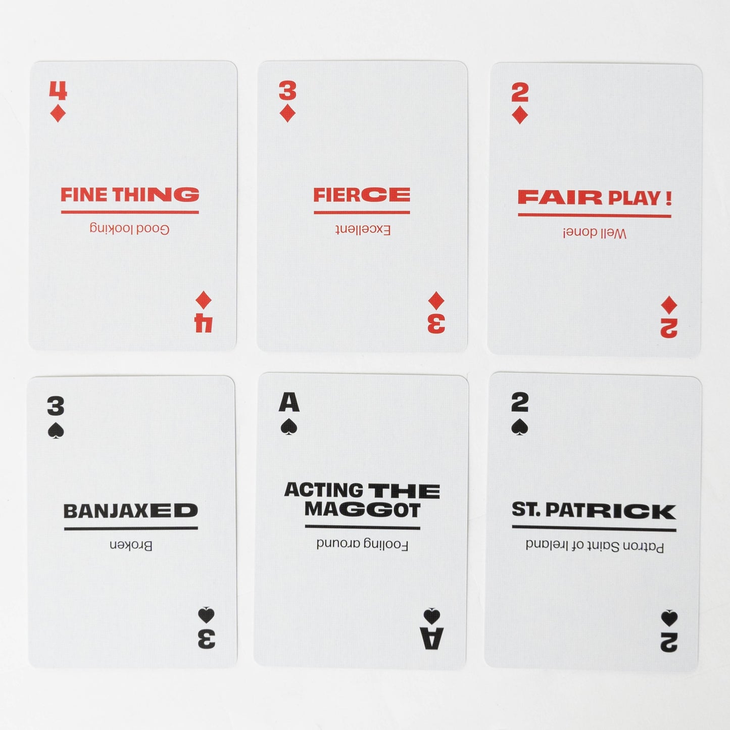 Irish Lingo Playing Cards
