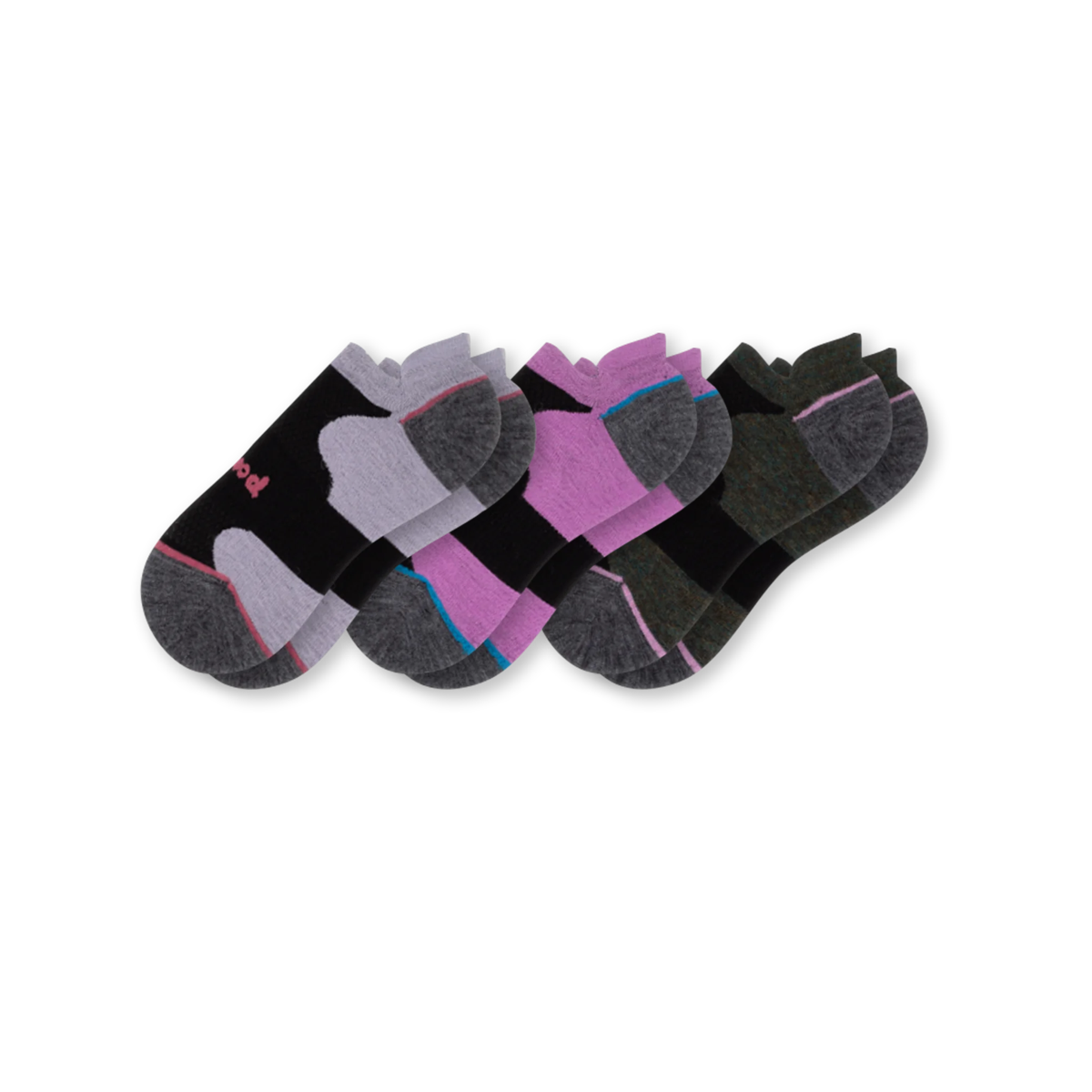 Women's Performance Socks: BLK / Medium / Large (US: 8.5 - 11.5+)