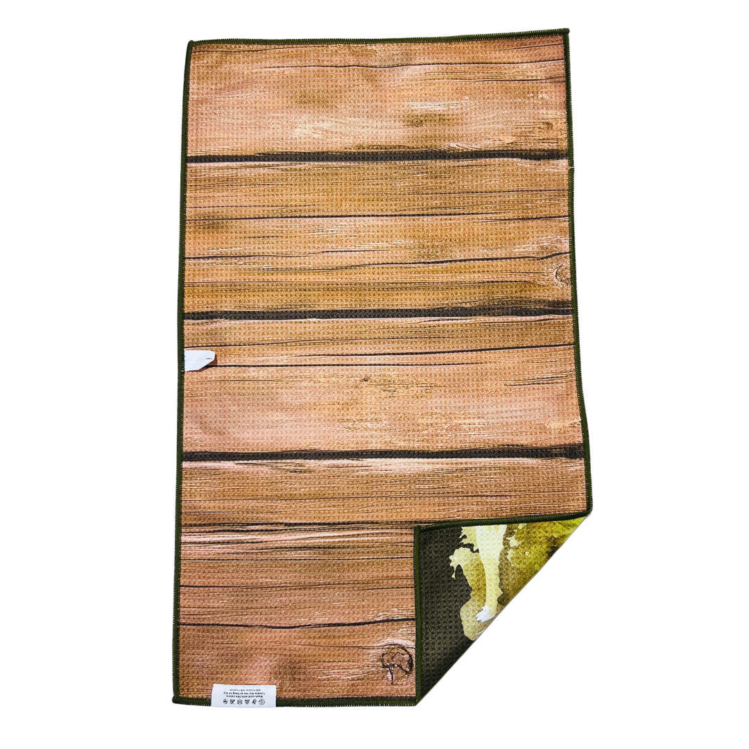 Ranch Ride | Waffle Weave Microfiber Towels Kitchen & Bath - Hand Towel