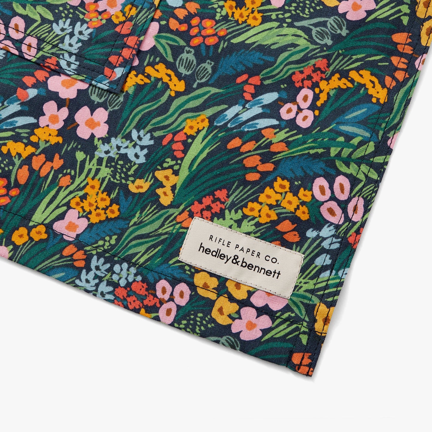 The Limited Edition Floral Smock - Rifle Paper Co. Lea Blue