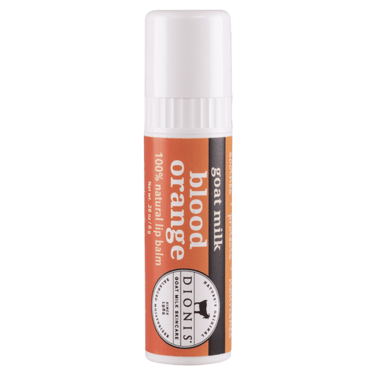 Goat Milk Lip Balm, Blood Orange .28 oz.