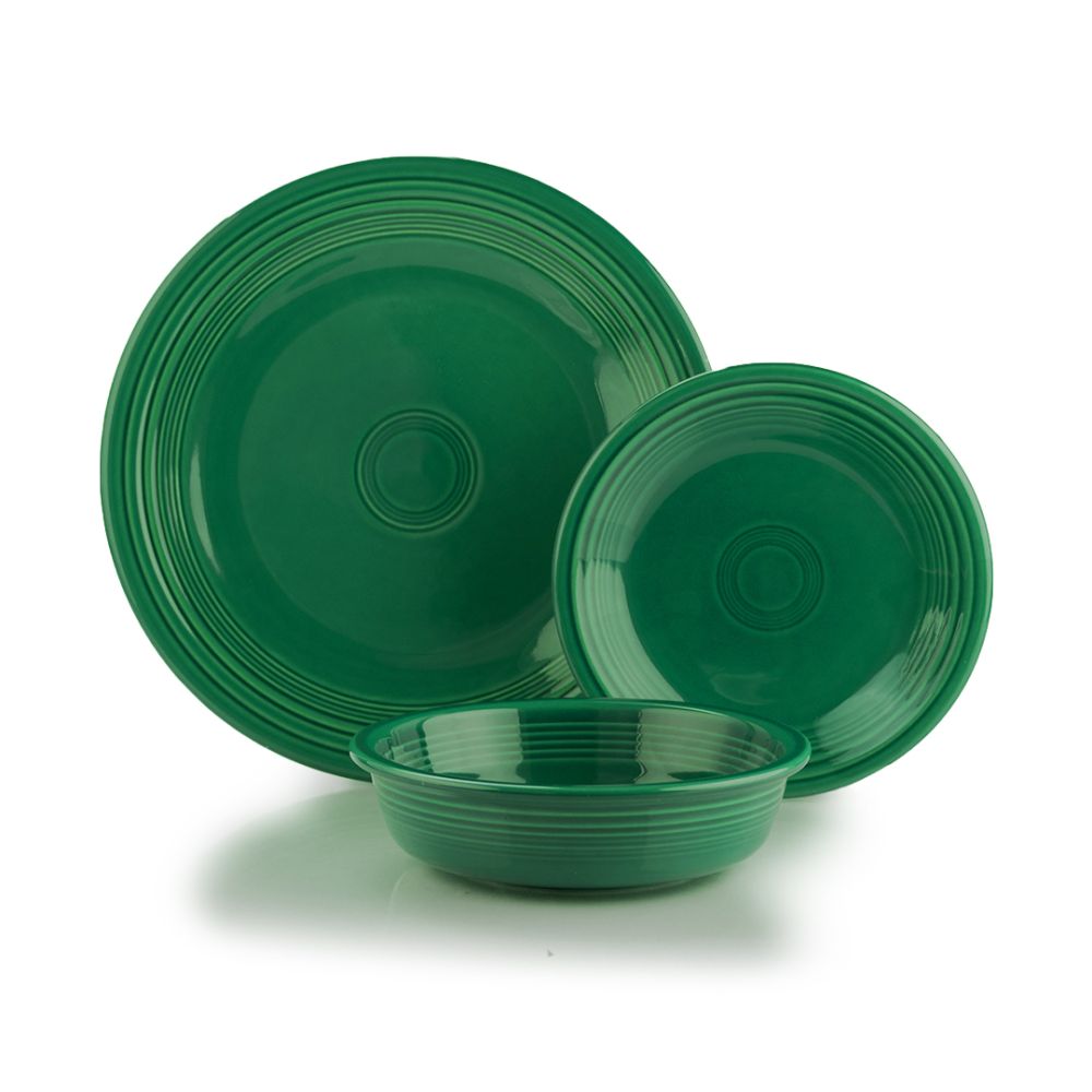 Fiesta® 12-Piece Classic Rim Dinnerware Set