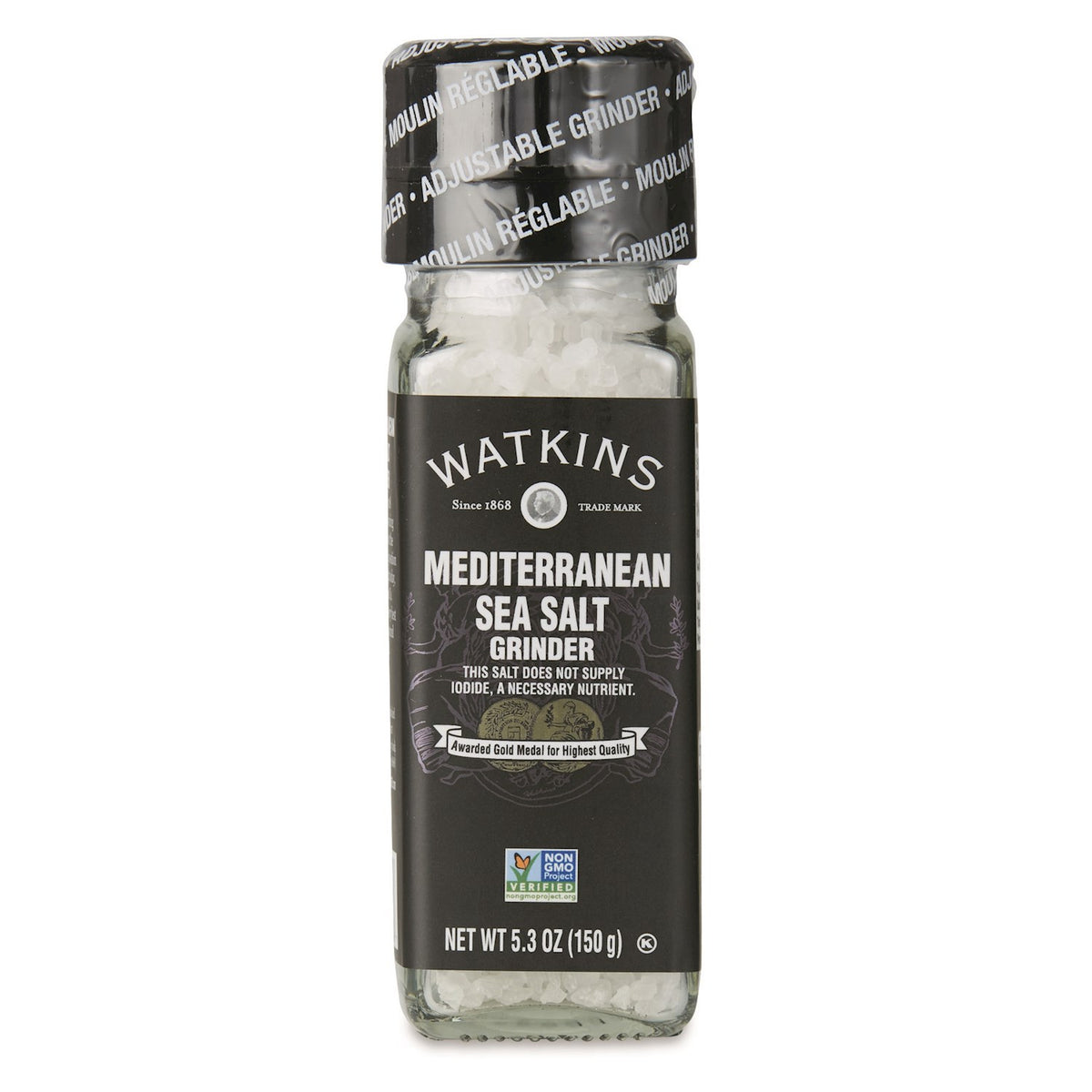 MEDITERRANEAN ORGANIC SEASALT GRINDER