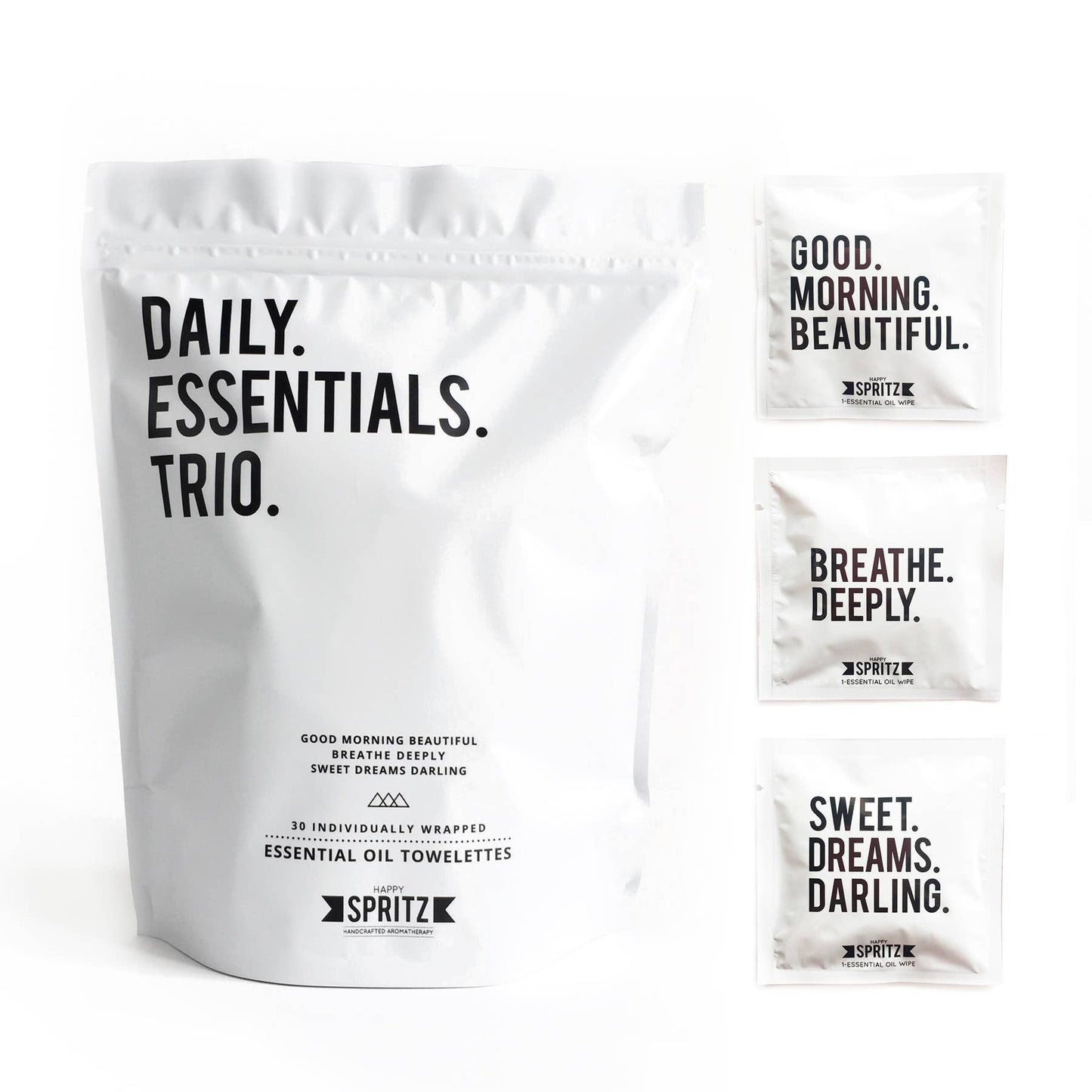 Daily Essentials Trio Mixed Towelette Bag: Single Unit Bag
