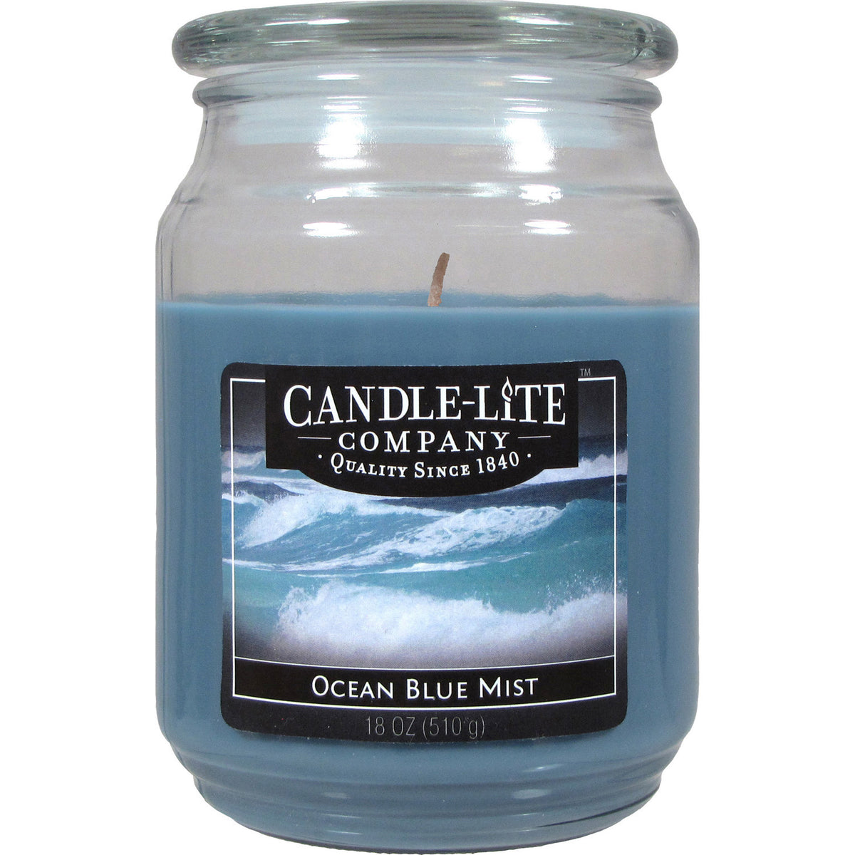 CANDLE 18OZ JAR OCEAN BLUE MIST