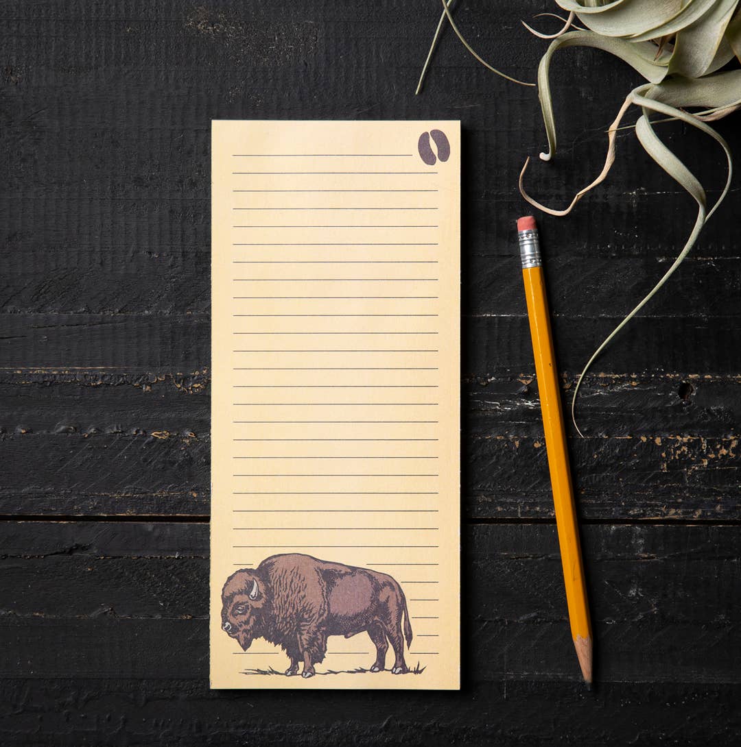 Bison Notepad