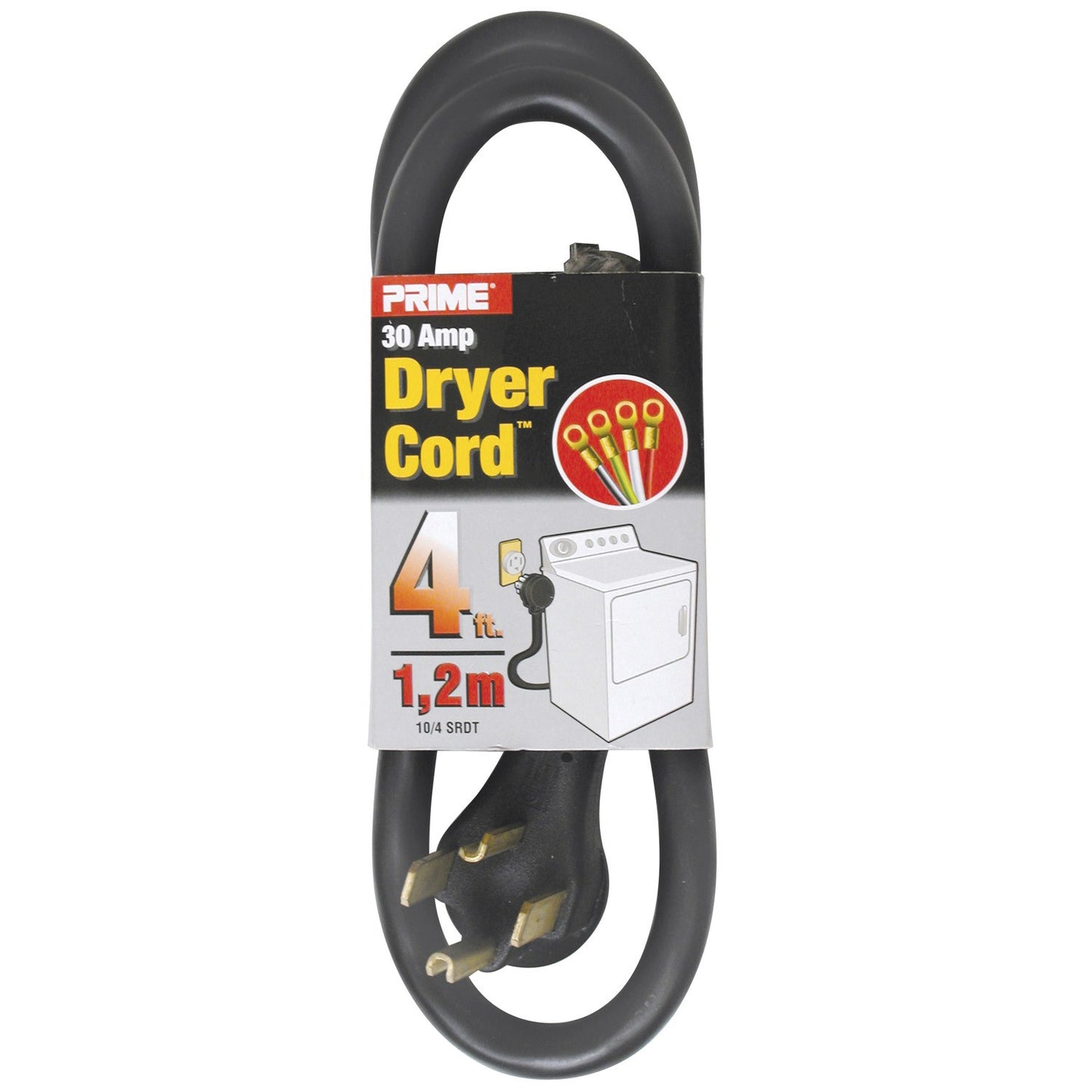 DRYER CORD 4-WIRE 4FT