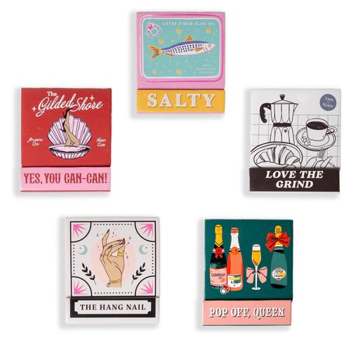 Crush On-The-Go Matchbook Nail Files - Assorted
