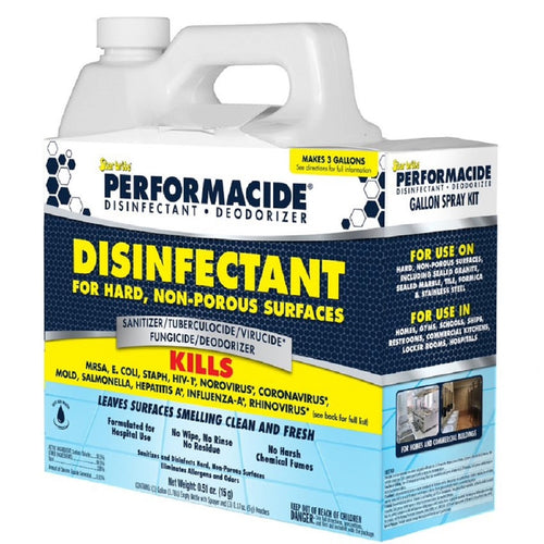 Roll over image to zoom in  Star Brite 102000 Disinfectant Kit Performacide No Scent 1 gal
