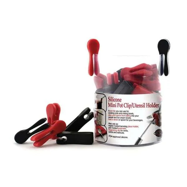 Silicone Mini Pot Clip/ Utensil Holder