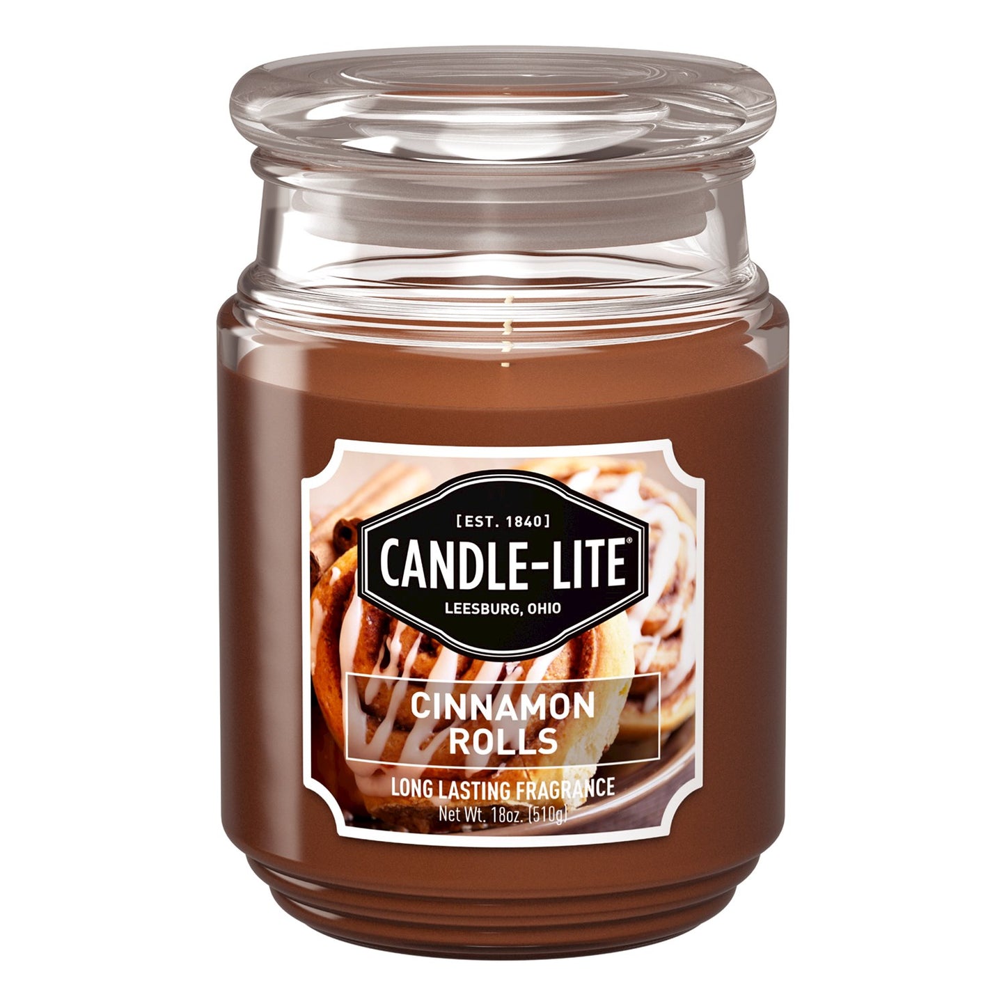 18OZ Candle Jar - Cinnamon Rolls