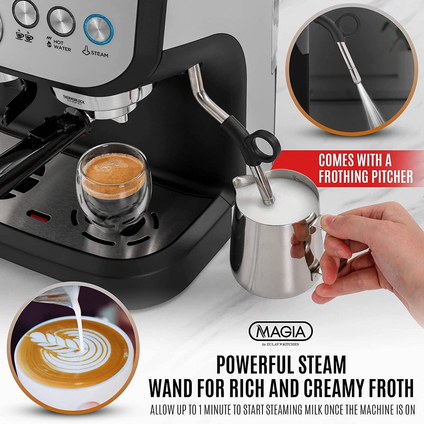 Magia Manual Espresso Machine SOS100