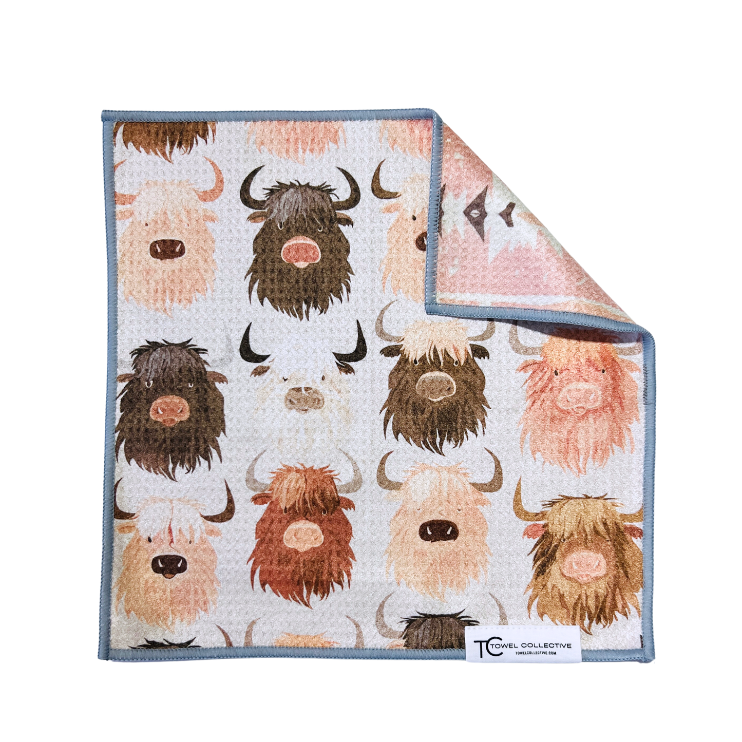 Aztec Herd | Waffle Weave Microfiber Towels Kitchen & Bath: Washcloth