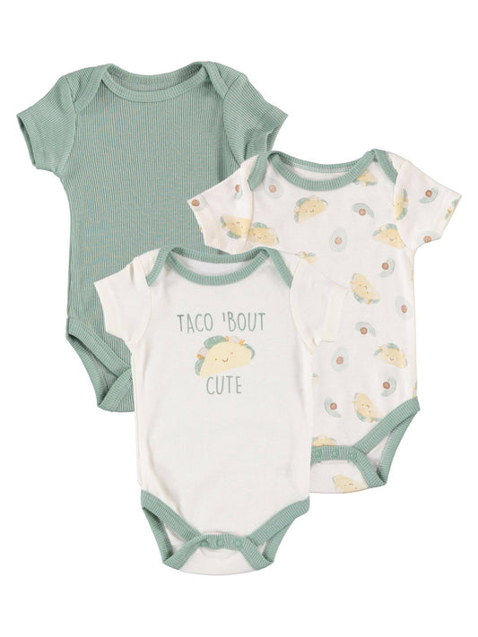 Baby Boy Onesie - The Newborn Essentials Bodysuit Topping Every Baby Registry Search: Avocado Green / 0-3 Months