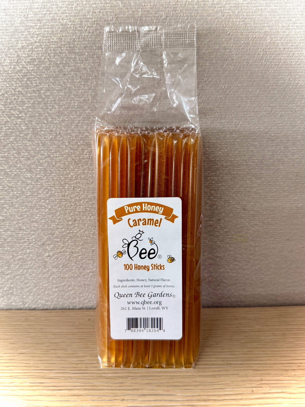 Caramel Honey Sticks - 100 ct