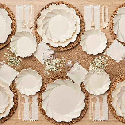 ECO CREAM TABLE SETTING FULL COLLECTION