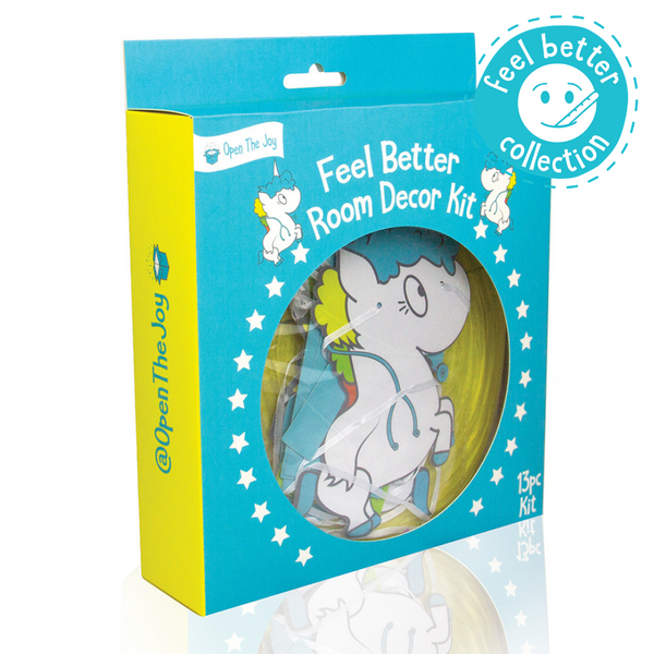OPEN THE JOY 13PC FEEL BETTER ROOM DECOR KIT