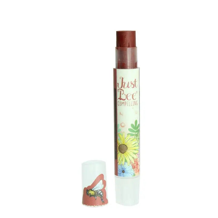 JUST BEE NOURISHING LIP BALM WITH COLOR/SHIMMER - ASSORTED