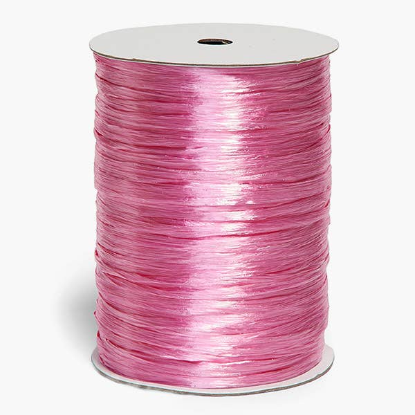 Pearlized Raffia Ribbon: Red Pearlized / 1 Pack / 500 yards