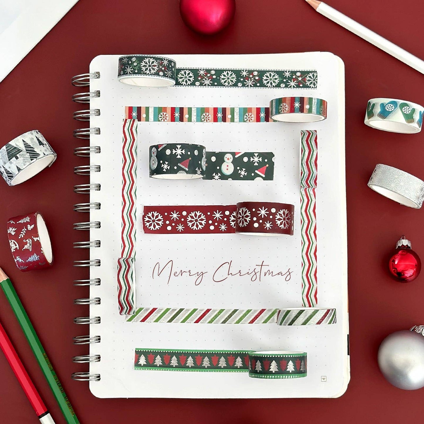 Wrapables Winter Season Washi for Arts & Crafts