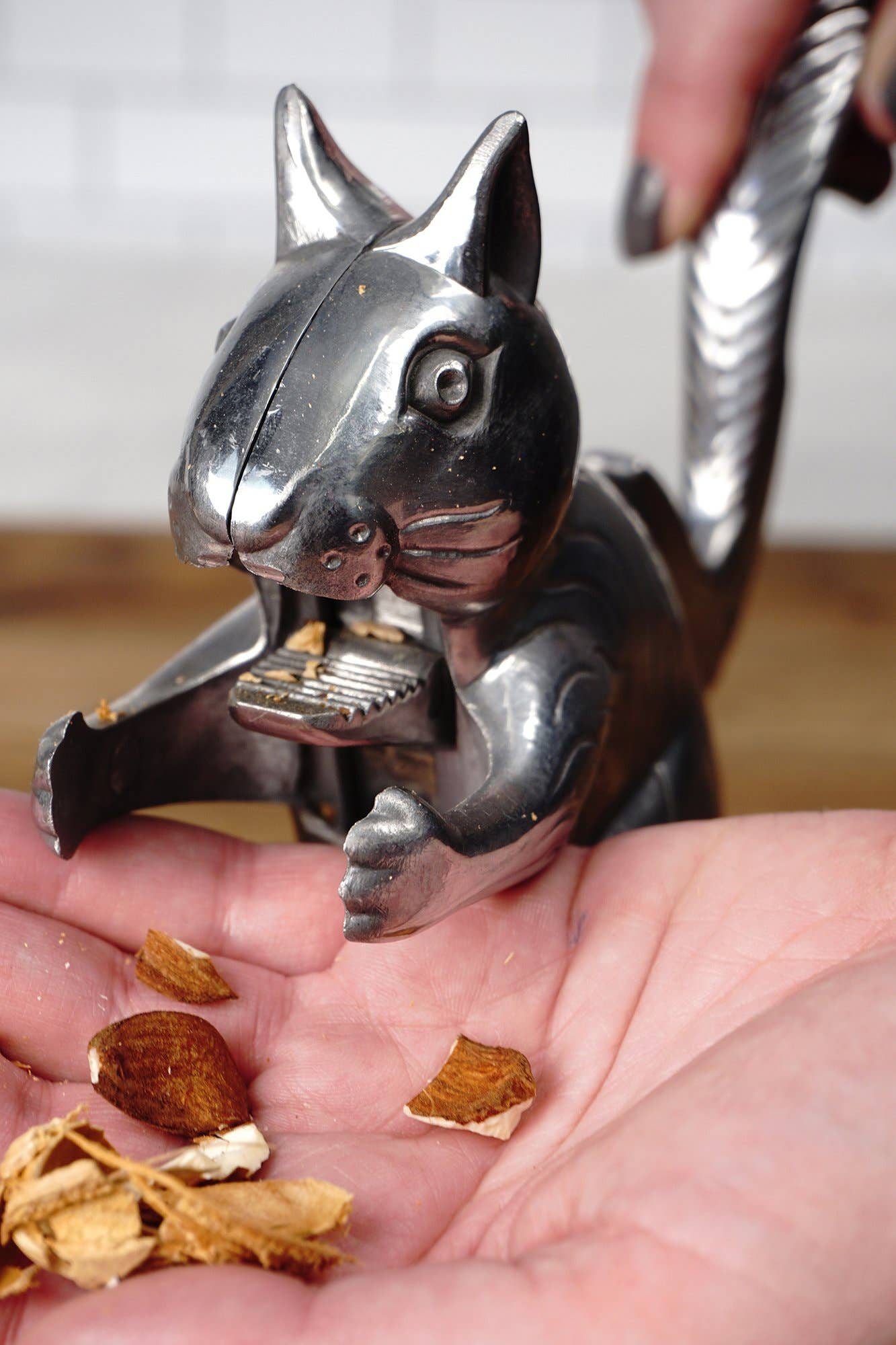 Nutty Squirrel Nutcracker