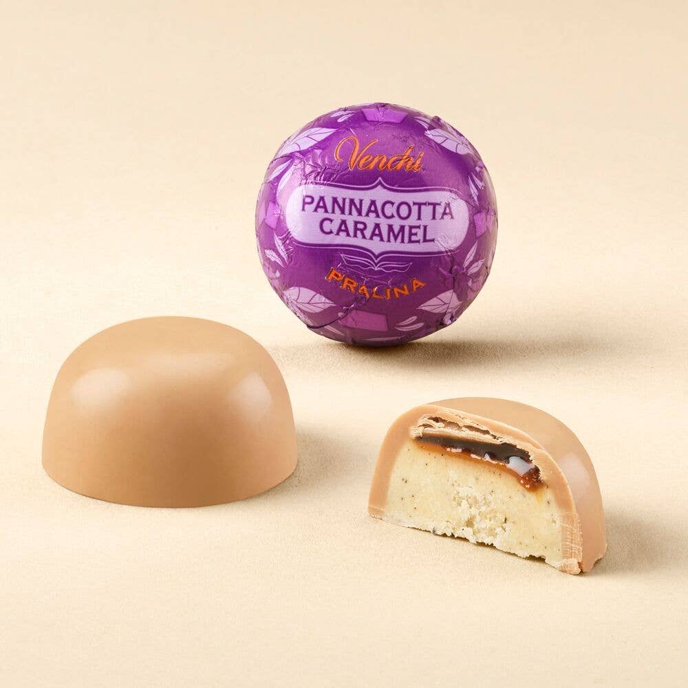 Caramel Pannacotta Filled Milk Chocolate - Italian Gourmet