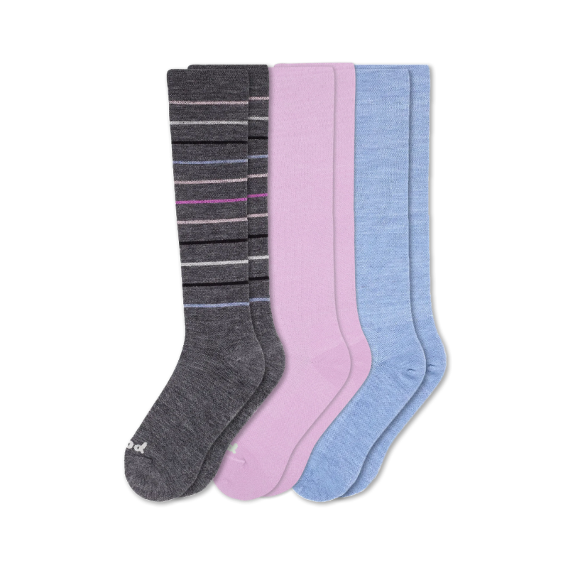 Women's Compression Socks: Medium / Large (US: 8.5 - 11.5+) ~ Assorted colors ~ Sold separately