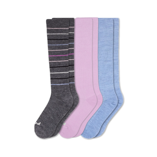 Women's Compression Socks: Medium / Large (US: 8.5 - 11.5+) ~ Assorted colors ~ Sold separately