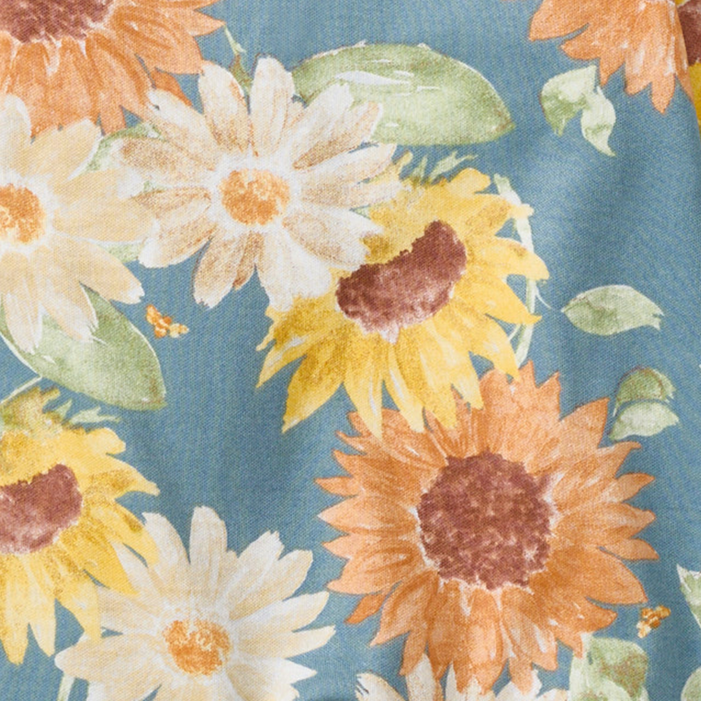 Sunflowers Sleep & Play: Mountain Blue / Preemie