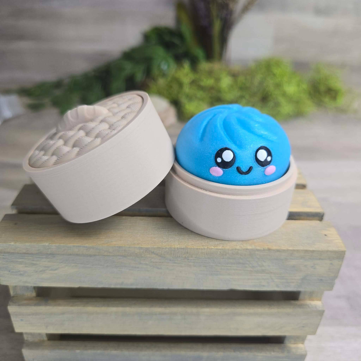 8 New Colors! - Mystery Dumpling Clicker Fidget Toy: First Dumpling Order (Free Display) / 24 Pack (minimum) / Default Colors (All Colors Shown)