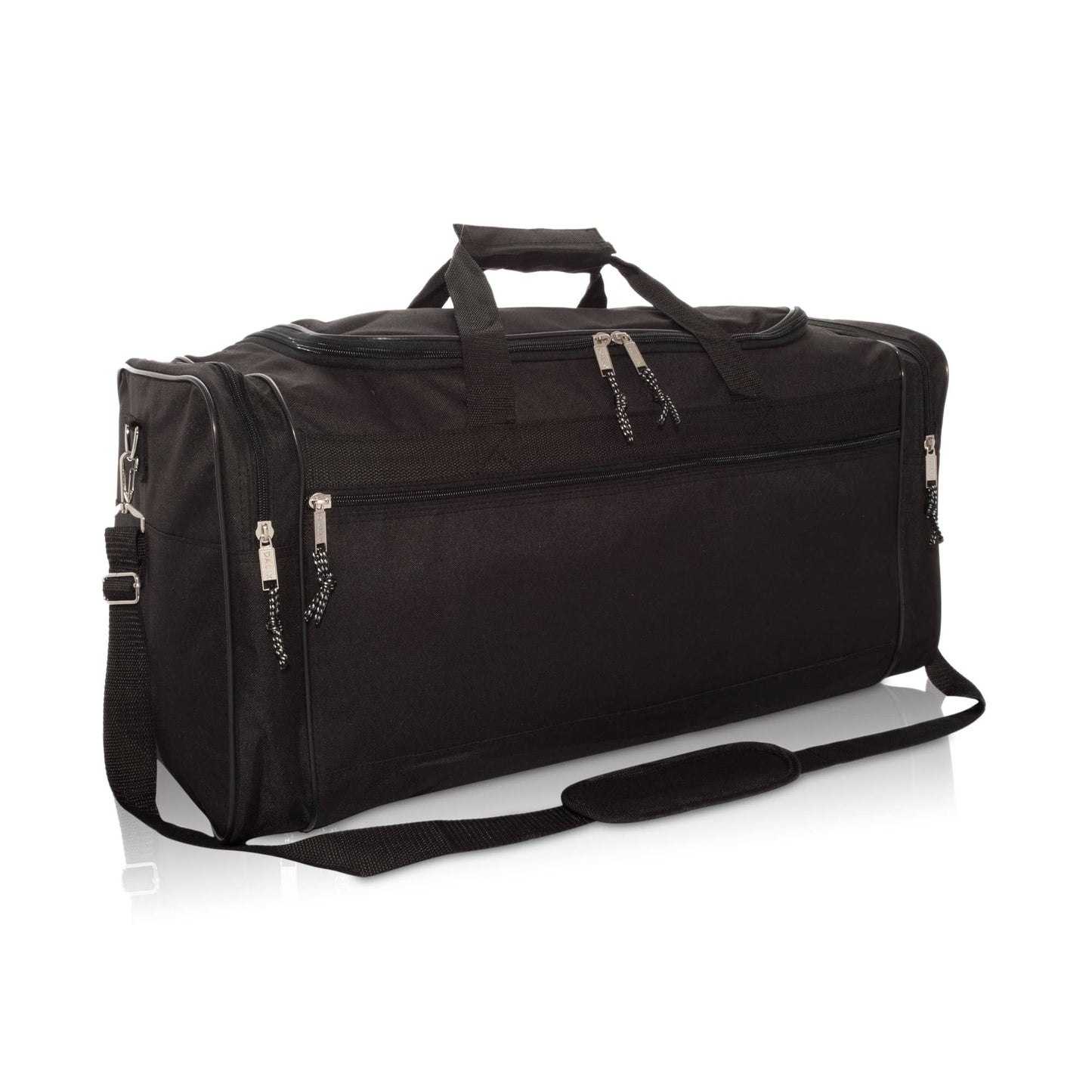 DALIX 25" Extra Large Vacation Travel Duffle Bag: Gray