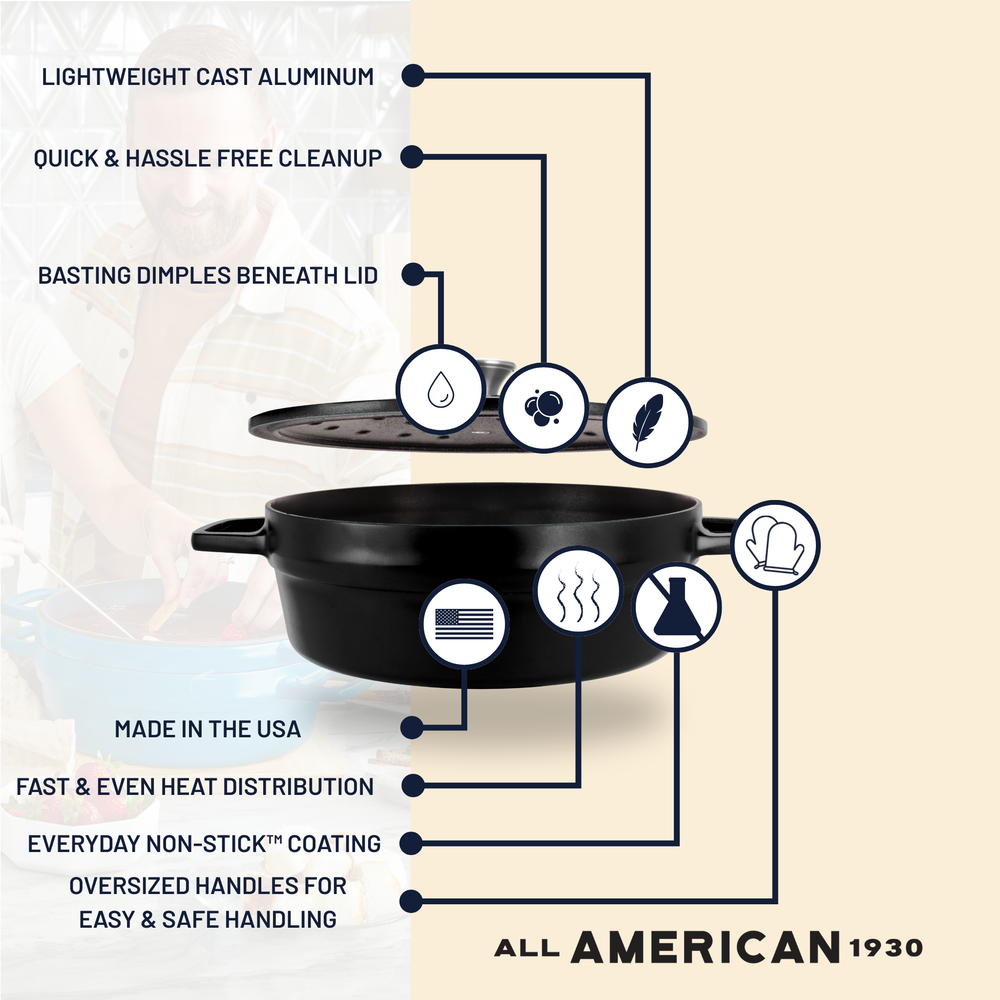 Ultimate Dutch Oven - Assorted Colors - 5.50 QT.