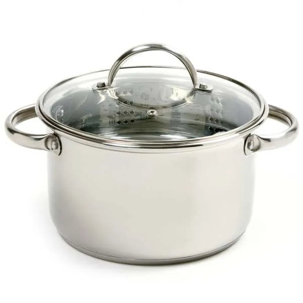 Stainless Steel Steamer Cooker - 3pc