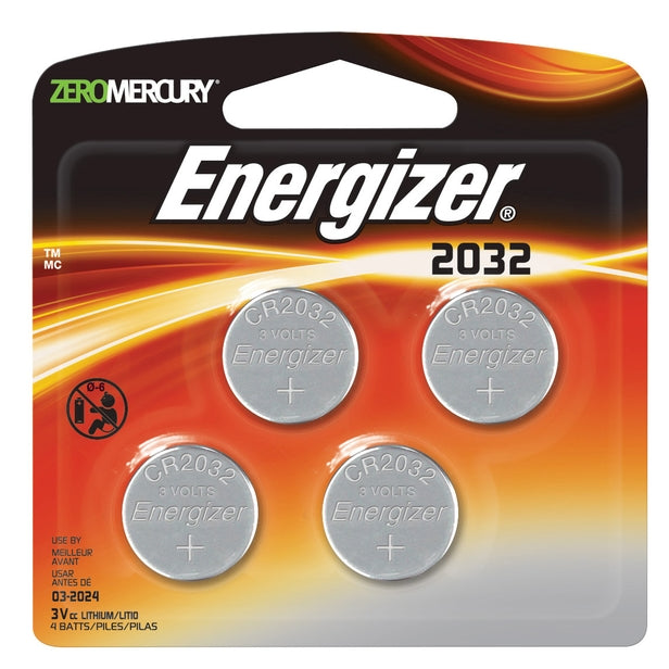 CELL BATTERY LTH WTCH 2032 4PK
