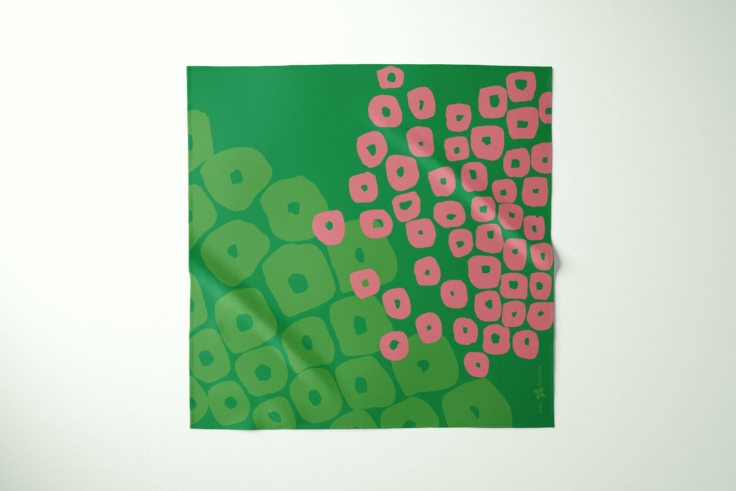 Furoshiki Reusable Japanese Fabric Gift Wrap Kanoko Forest