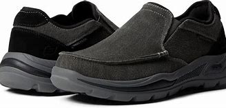 204415/BLK Skechers Motley Daven Men's