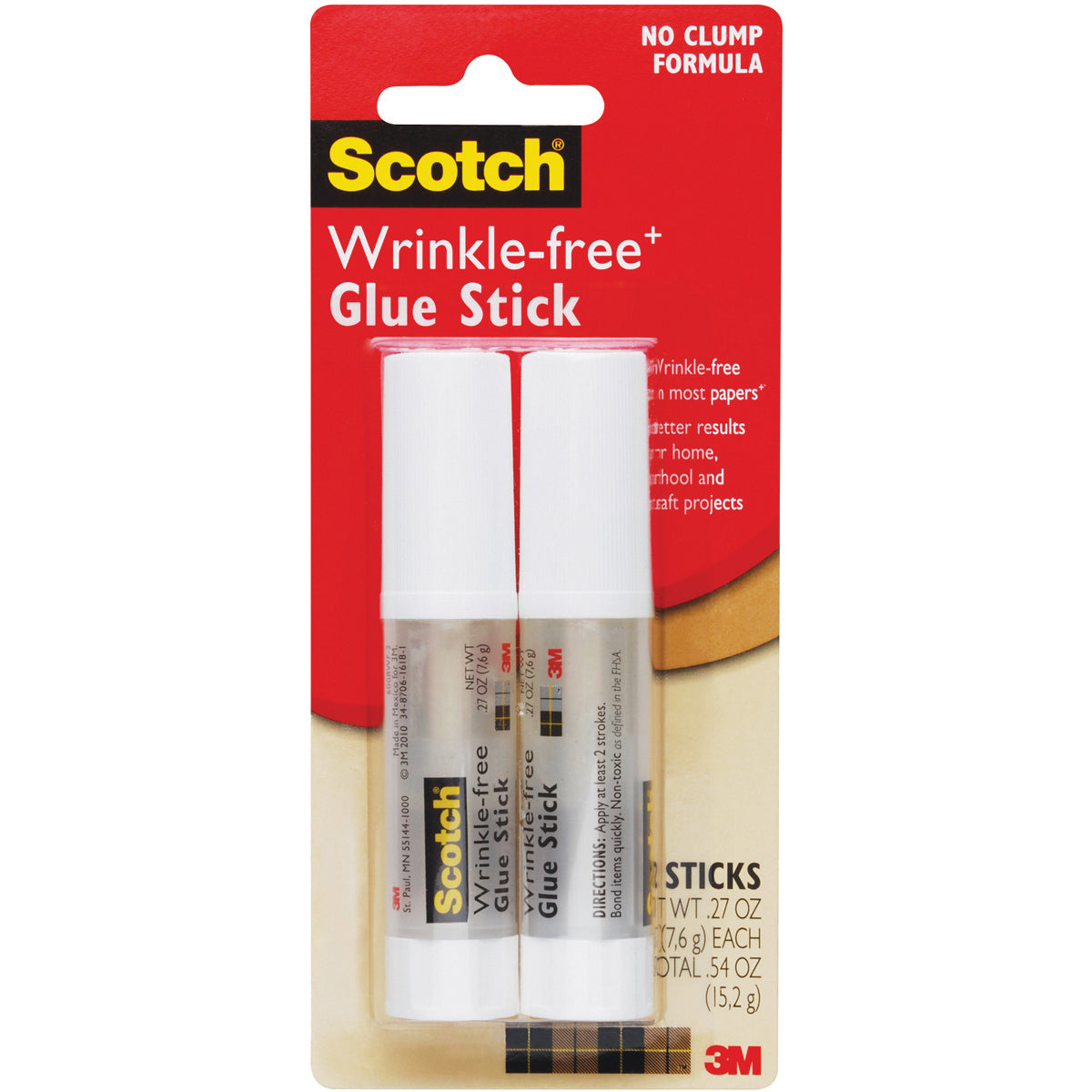 SCRAPBOOK GLUE WRINKLE FREE