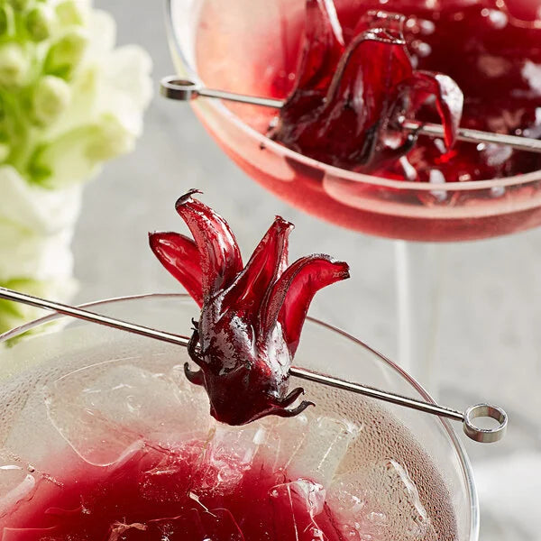 WILD HIBISCUS FLOWERS IN SYRUP 8.8OZ