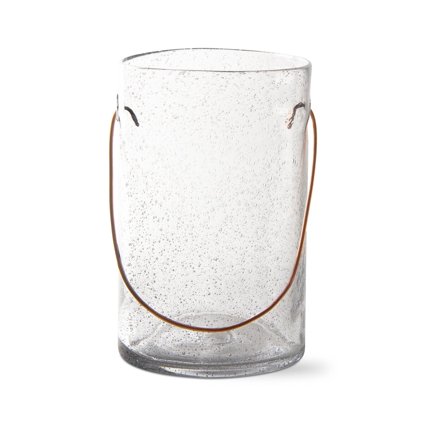 Bubble Glass Copper Handle Large