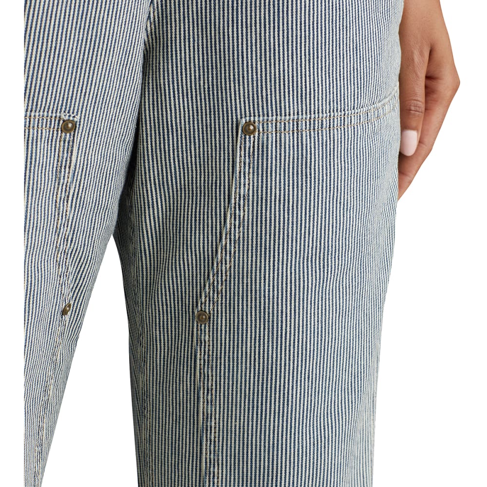 WOMEN'S RELAXED FIT DENIM STRIPED BIB OVERALL CARHARTT