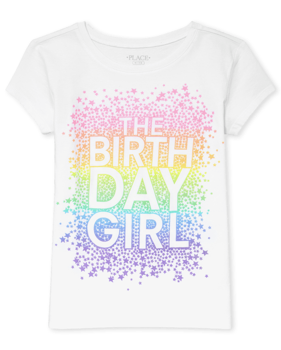 BIRTHDAY GIRL TEE MEDIUM