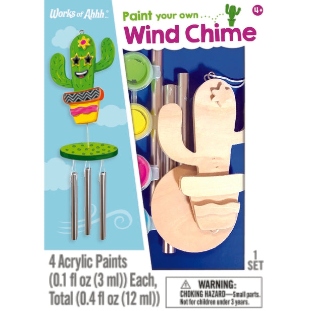 CRAFT KIT CACTUS WIND CHIME
