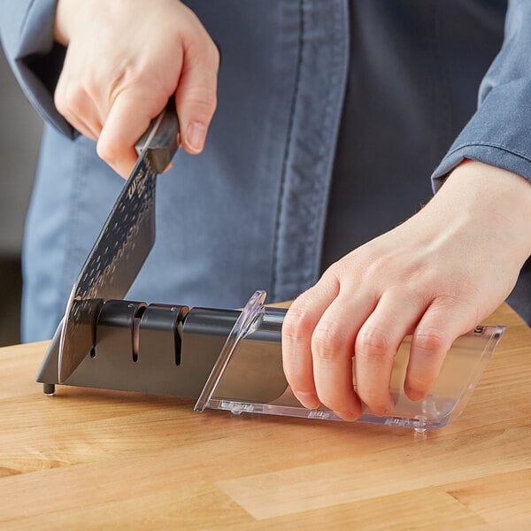 Kai AP0138 3-Stage Diamond and Ceramic Retractable Handheld Knife Sharpener