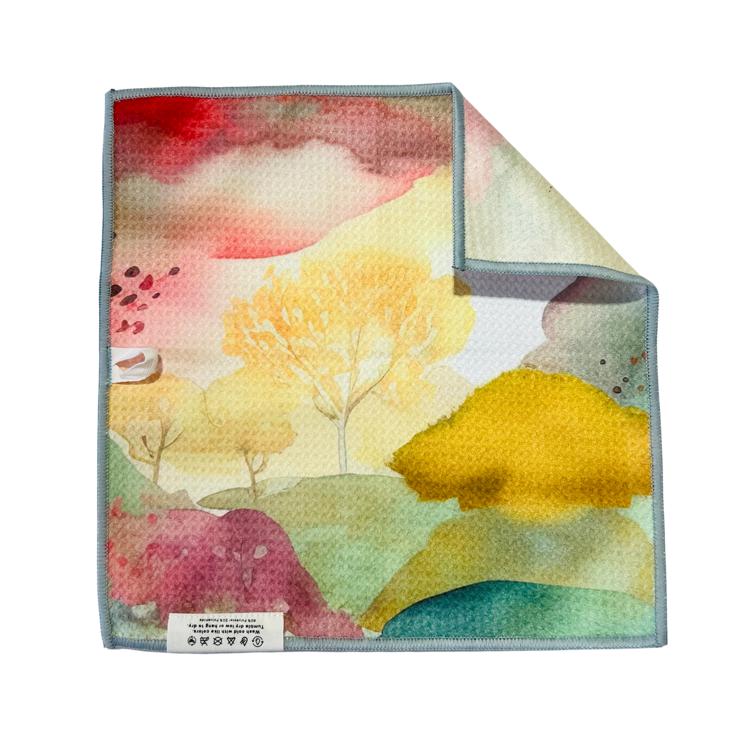 Jenny From the Highest Land | Waffle Weave Microfiber Towels Kitchen & Bath: Washcloth