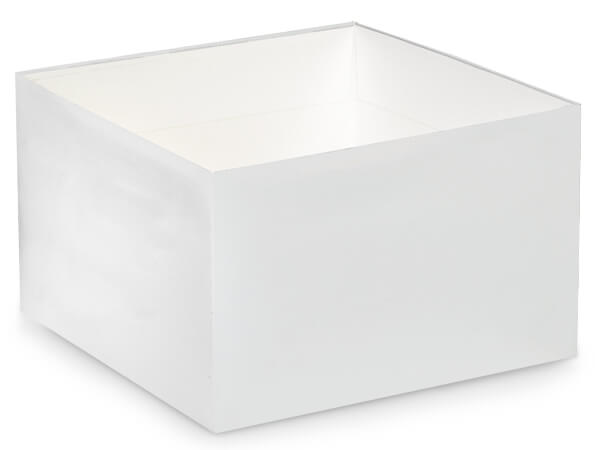Gift & Gourmet Boxes: Matte Navy / 25 Pack / 10x10x5.5" Base Only