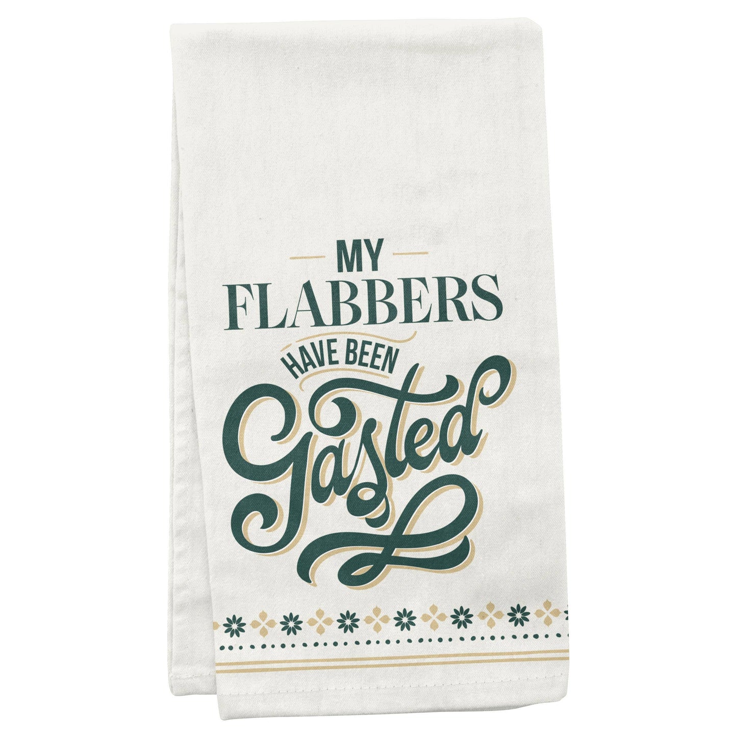 Cheeky Flour Sack Tea Towels: Butter
