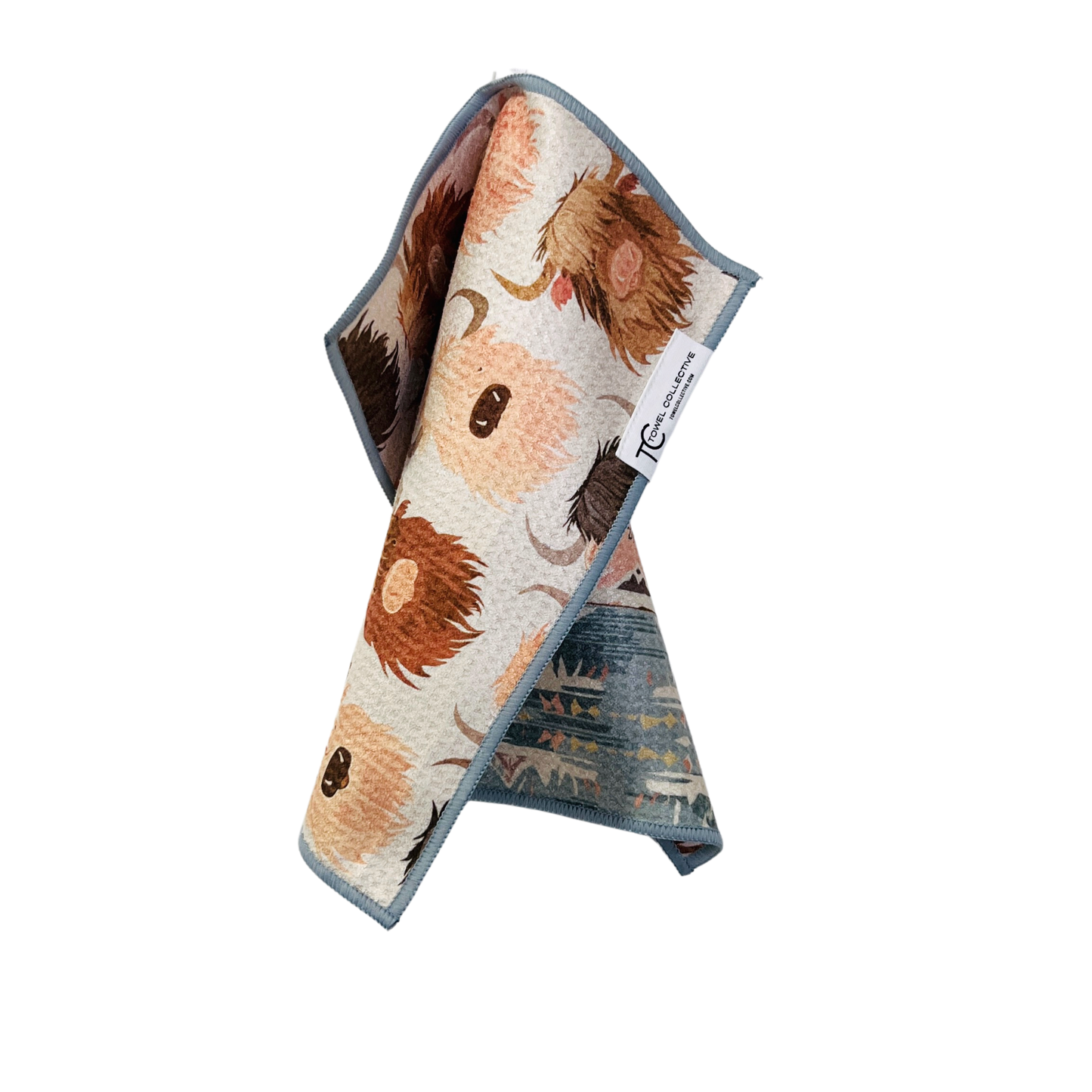 Aztec Herd | Waffle Weave Microfiber Towels Kitchen & Bath: Washcloth