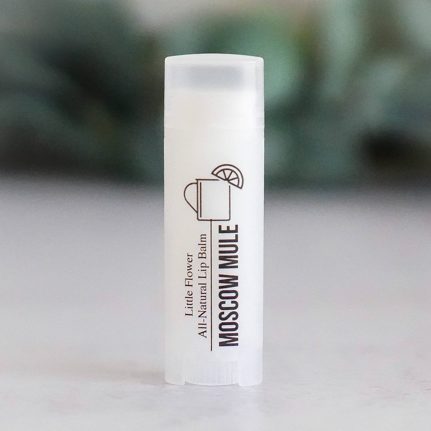 Moscow Mule Lip Balm /  Chapstick: Clear / Natural tube