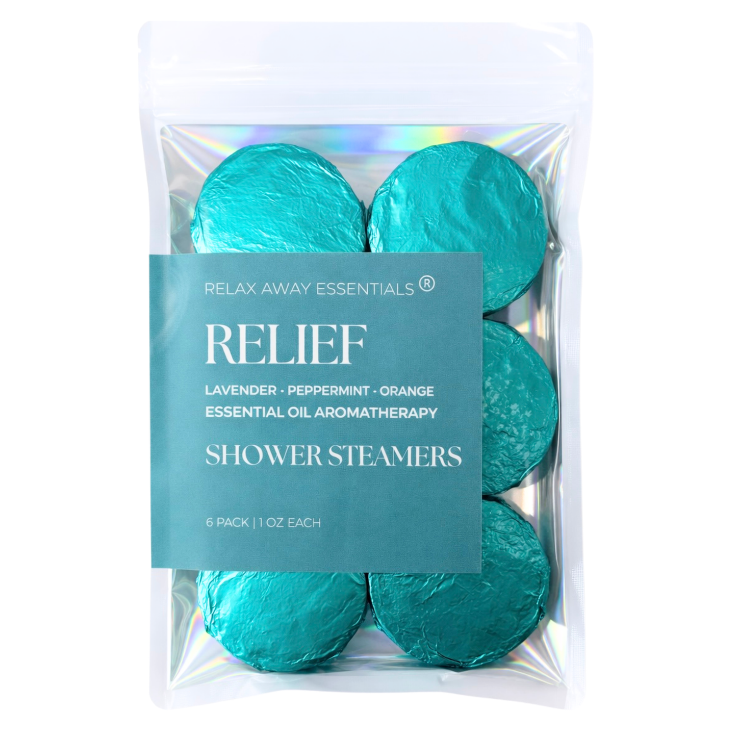 Relief Shower Steamers 6 Pack - Made in USA - Aromatherapy 